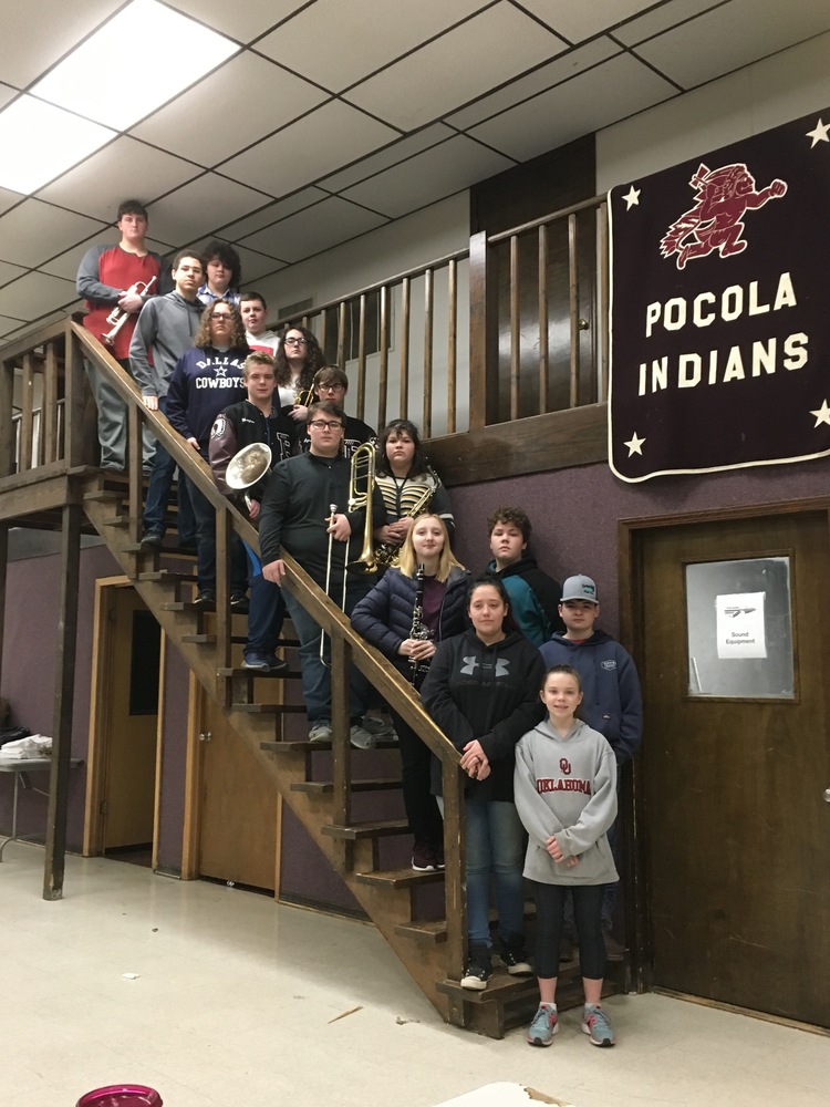 Band Students Selected to Region Honor Band Pocola Public Schools