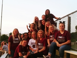 Cheering on the Indians